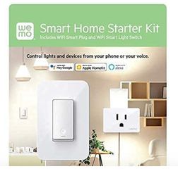 WeMo Smart Home Starter Kit - 9 Items! (Switches & Plugs)