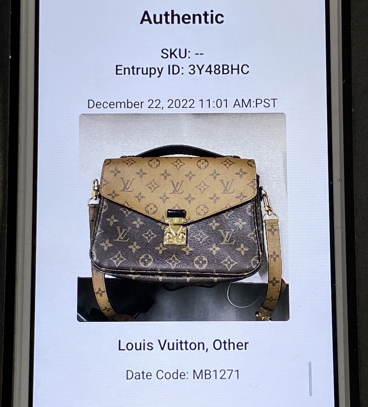 Louis Vuitton pochette metis reverse monogram for Sale in Las Vegas, NV -  OfferUp