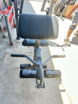 Bench with weights $300 obo