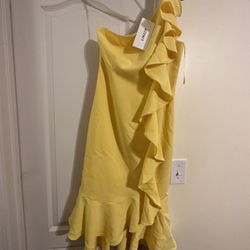 Linette Yellow Dress 