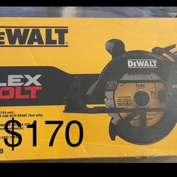 DEWALT FLEXVOLT 60V MAX Cordless Brushless 7-1/4 in. Wormdrive Style Circular Saw (Tool Only)