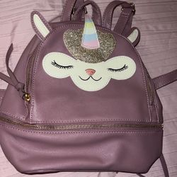 Pink Cute Unicorn Backpack