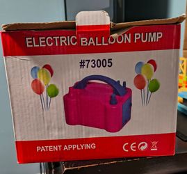 Electric Balloon Pump #73005