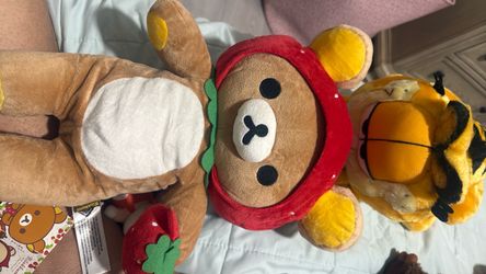 Rilakkuma Strawberry Plush