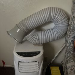 A/c Air Filter Connected To Window 