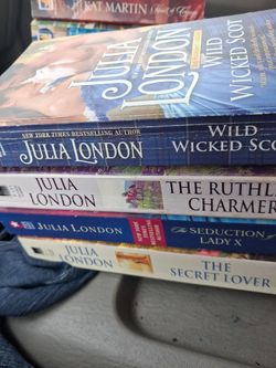 Julia London books lot of 4