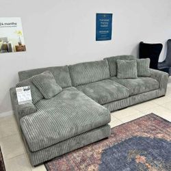 I’m Jon Green, Wayne’s Home Sales Representative🌟🌟 Black, Gray, Ivory, .... Corduroy Fabric Sectional Couch Set 🌟 Fast Delivery 