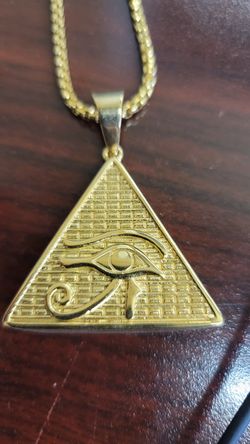 Stainless steel chain and charm