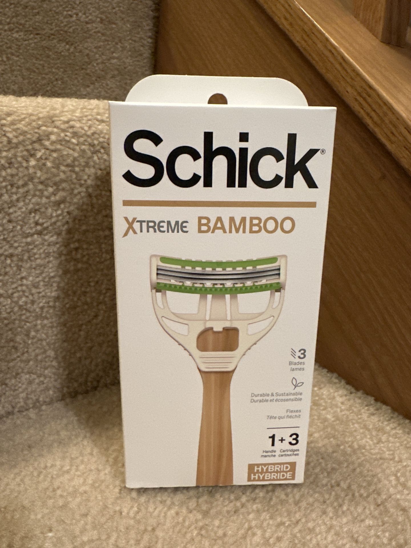 Schick Xtreme 3-Blade Bamboo Men's Disposable Razor, All Skin Types, new $5