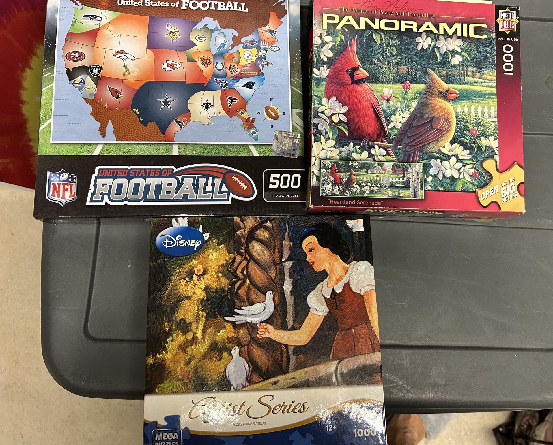 Jigsaw Puzzles Bundle Of 3 