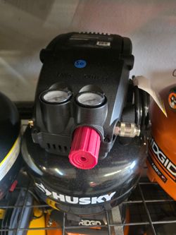 Husky Portable Air Compressor panchos tools