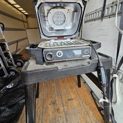 All-in-one Master Grill, BBQ Smoker, and Outdoor Air Fryer for authentic Woodfire flavors