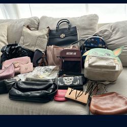  Designer Bags MK, Kate spade, Tory Burch Ted Baker, Disney, Fossil