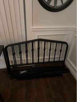 Metal bed frame full