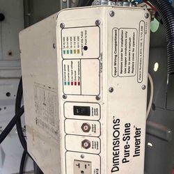 Sensata Technologies Dimensions DSI-12/2400N Pure Sine Inverter 12V 2400W