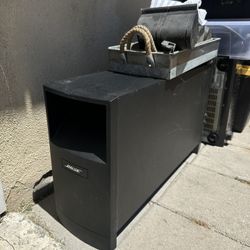 Bose Subwoofer, Bose surround sound speakers, Sony stereo