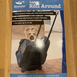 Snoozer Roll Around and Backpack Dog Carrier