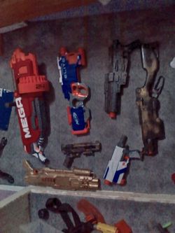 Nerf guns and bullets