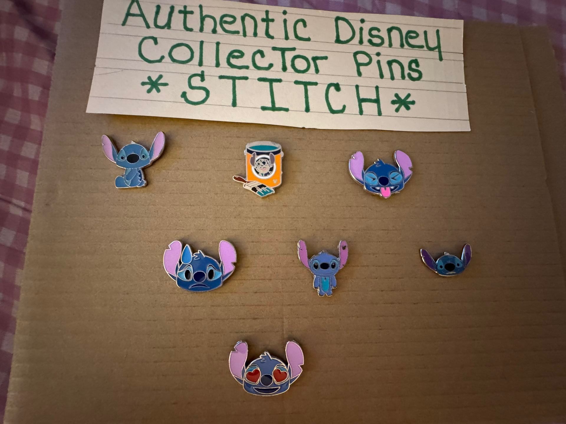 DISNEY STITCH COLLECTOR PINS