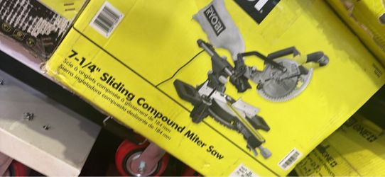 Ryobi 7-1/4in. Sliding miter saw