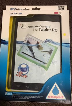 Waterproof case for tablet pc