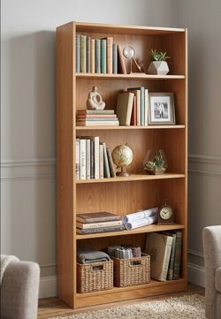 ✨✨Turn empty space into organized style with this tall, multi-functional bookcase! ✨✨