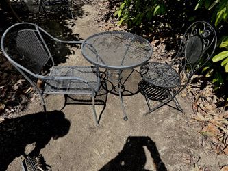 Wrought Iron Patio 