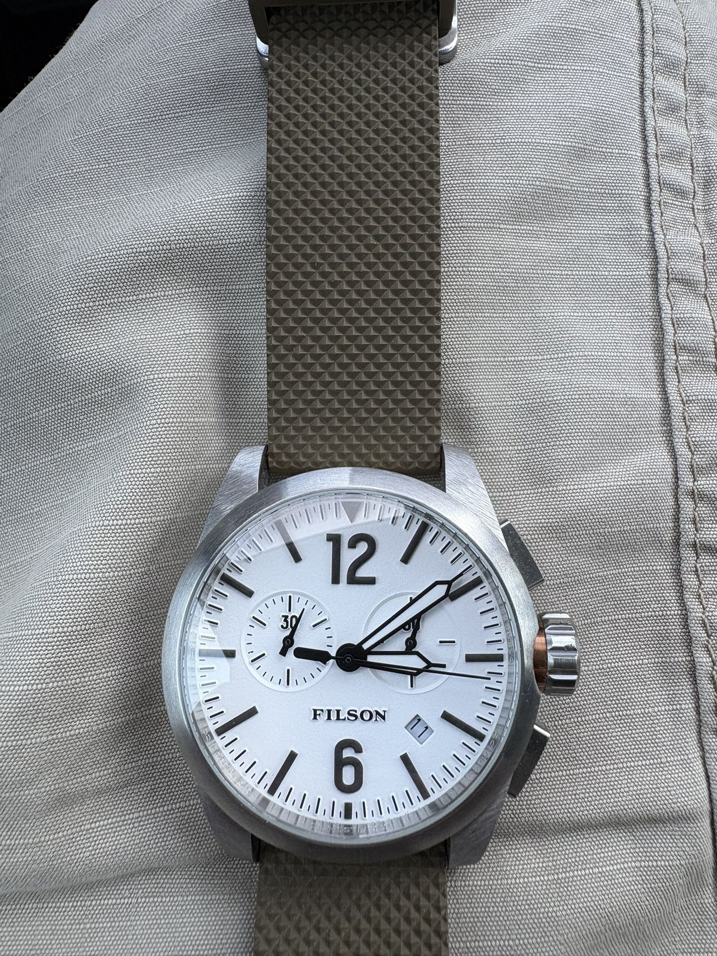 Filson Chronograph Watch Great Condition