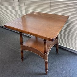 Square Rattan Table