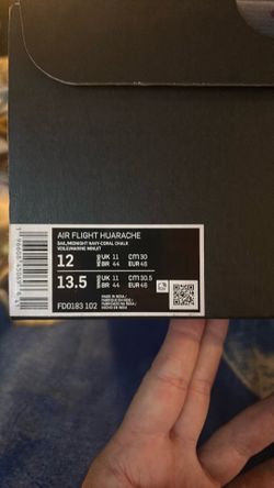 Nike air flight Huarache sail coral