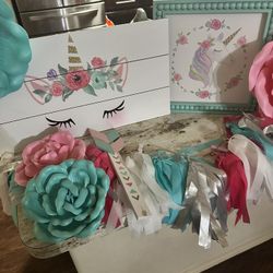 Girly Unicorn Room Decor