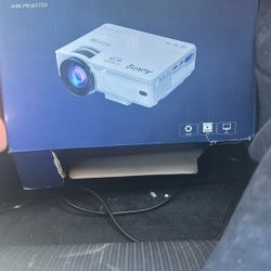 Auking Mini Projector – Works Great – Box Included