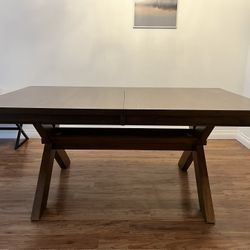 Dining Table Alcott Hill - Hazelnut Finish 
