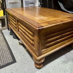 Cedar Chest Box  Or Coffee Table With Storage 