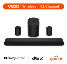 VIZIO Soundbar 4.1 with Surround Speakers and Subwoofer