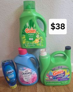 Gain Detergent, Downy and Dawn Bundle $38 Near Hosking And Akers #93313