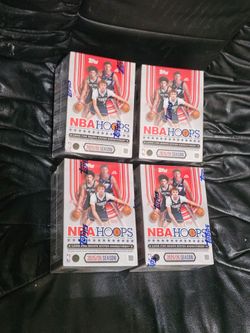 2025-26 NBA Hoops Basketball Value Blaster Box! 4 Box Lot! New Factory Sealed!