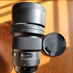 SIGMA 105MM F1.4 DG HSM CANON EF MOUNT CAMERA LENS