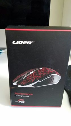 Gaming mouse (changes color) USB new