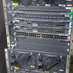          2 Cisco catalyst 4507R+E
