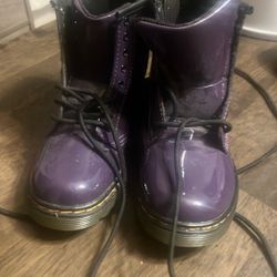 Purple Doc Martens Size 10c