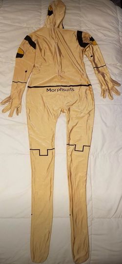 Crash Test Dummy Morphsuit Adult Costume - Medium