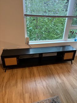 Mid century modern tv stand