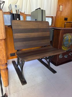Antique school desk