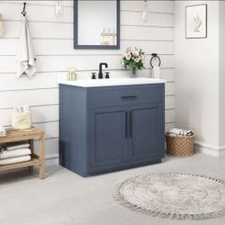 36" OVE Decors Kaya Bath Vanity in Blue