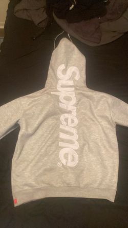 Supreme Gray hoodie
