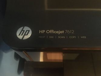 HP Office-jet 7612 All in one inkjet printer