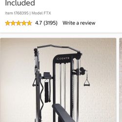 💪 Centr 2 Functional Trainer (Like New) – Full Home Gym