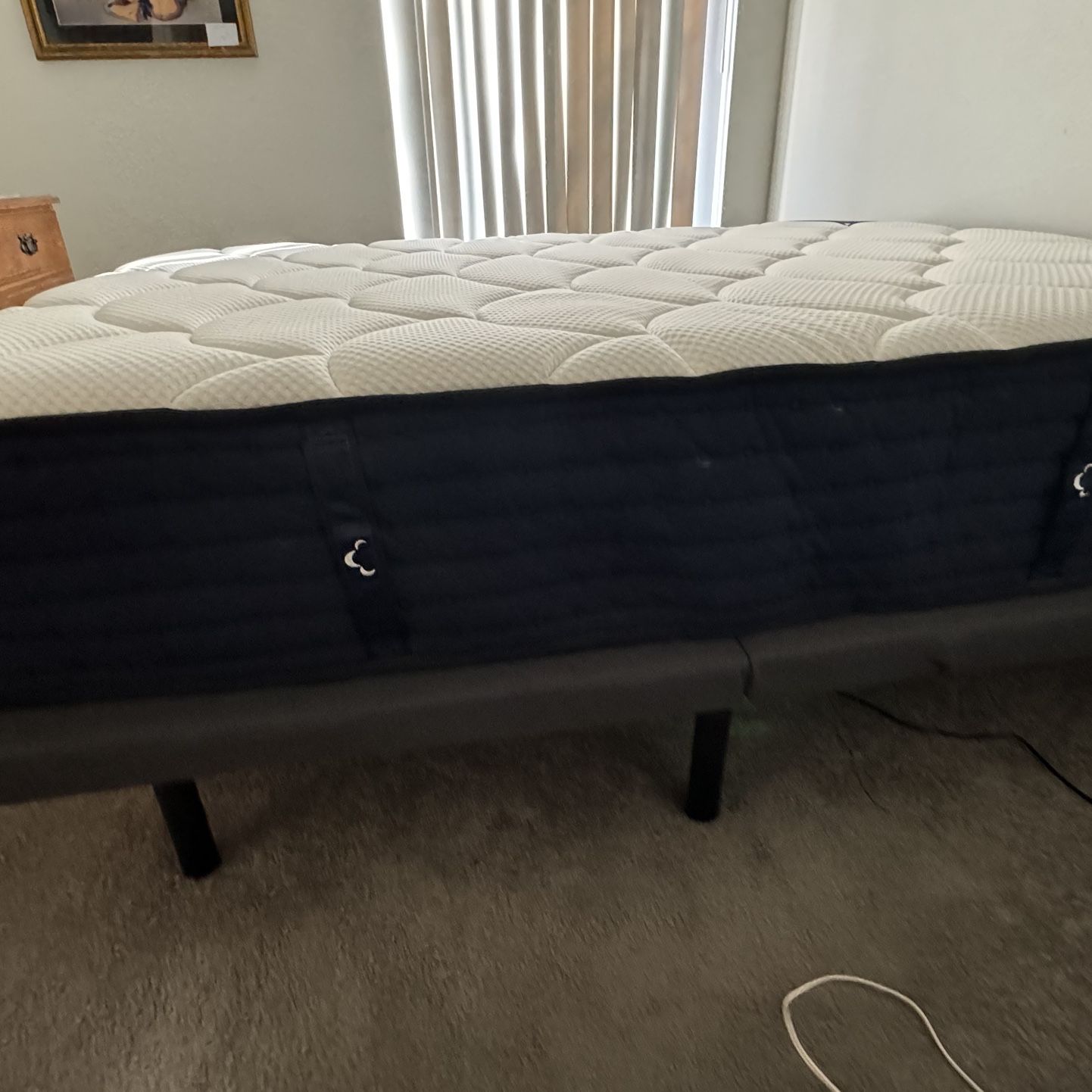 Adjustable Bed Frame with Mattress - FULL $400 or MAKE AN OFFER