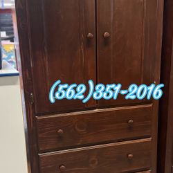 Tall Wardrobe Brown Closet New Ropero Bonito Nuevo 